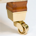 Duresta Trafalgar in Overstrand Stripe Sandstone Foot Detail